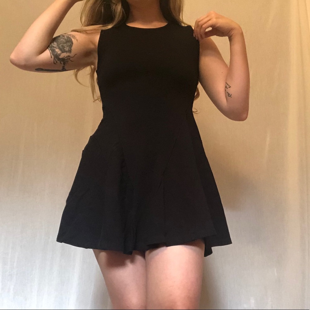 Urban Outfitters black mini dress